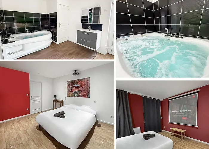 Appartement T2 Lumineux N1 Avec Jacuzzi&vidéo Roubaix