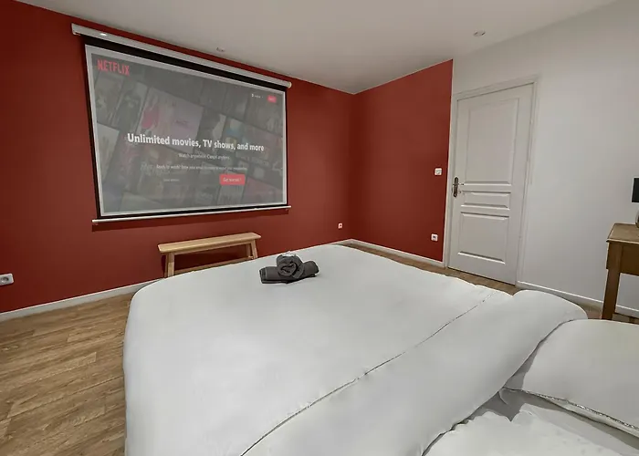 T2 Lumineux N1 Avec Jacuzzi&vidéo Appartement Roubaix
